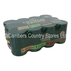 Gelert Country Choice Dog Food Can 12 x 400g Pack